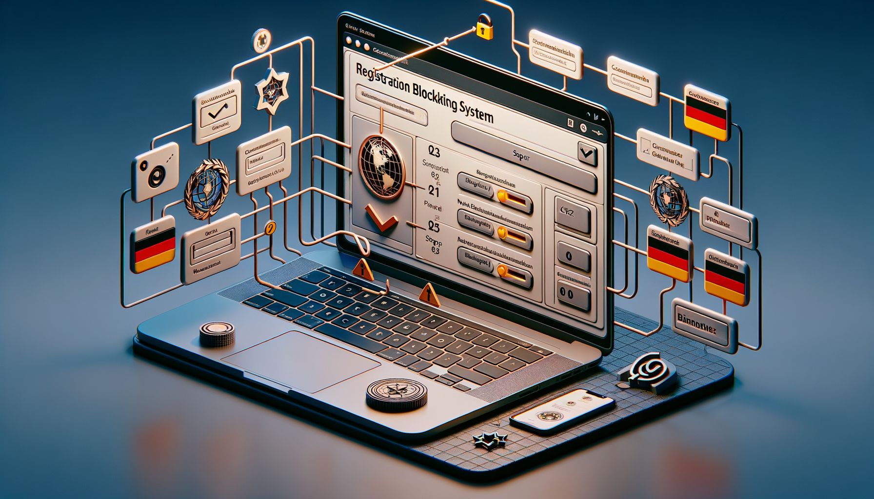 Registrierungsschritte: